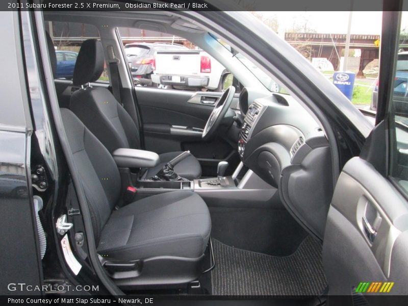 Obsidian Black Pearl / Black 2011 Subaru Forester 2.5 X Premium