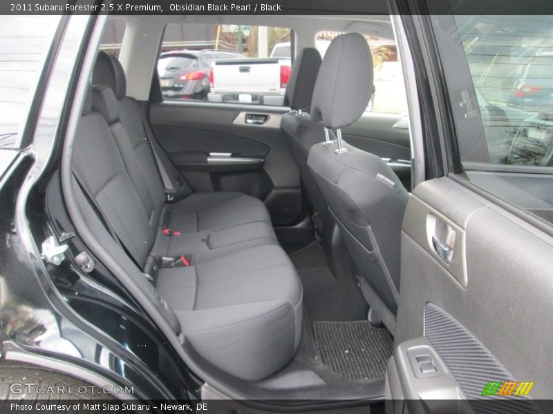 Obsidian Black Pearl / Black 2011 Subaru Forester 2.5 X Premium