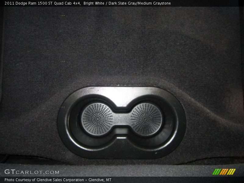 Bright White / Dark Slate Gray/Medium Graystone 2011 Dodge Ram 1500 ST Quad Cab 4x4