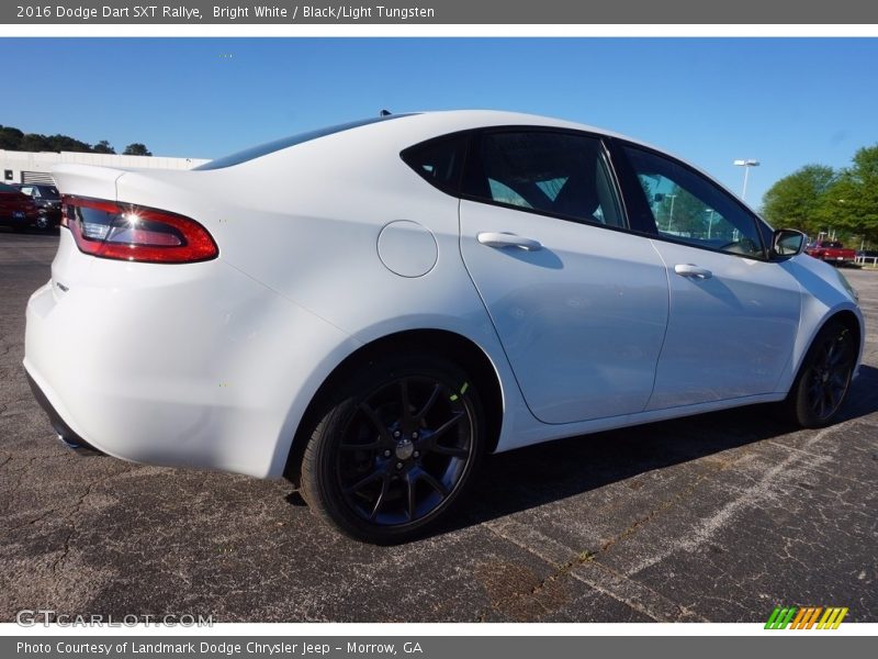 Bright White / Black/Light Tungsten 2016 Dodge Dart SXT Rallye