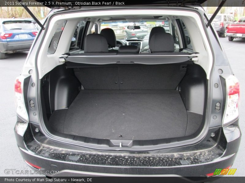 Obsidian Black Pearl / Black 2011 Subaru Forester 2.5 X Premium