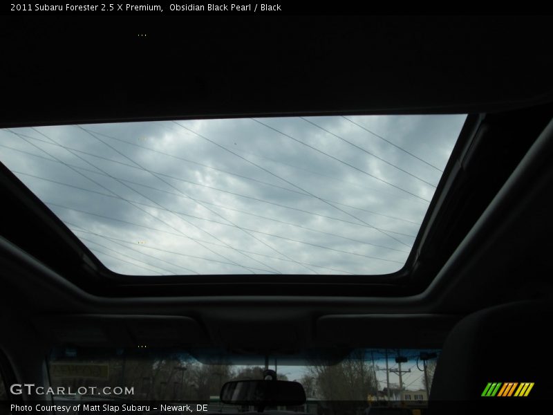 Obsidian Black Pearl / Black 2011 Subaru Forester 2.5 X Premium