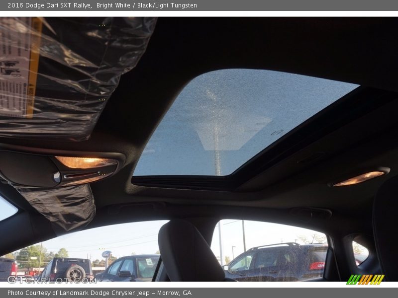 Bright White / Black/Light Tungsten 2016 Dodge Dart SXT Rallye