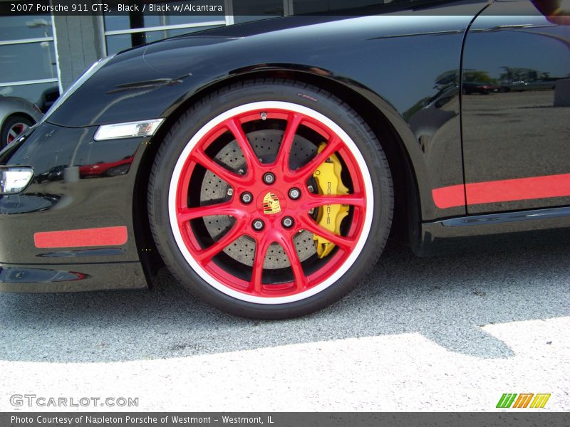 Black / Black w/Alcantara 2007 Porsche 911 GT3