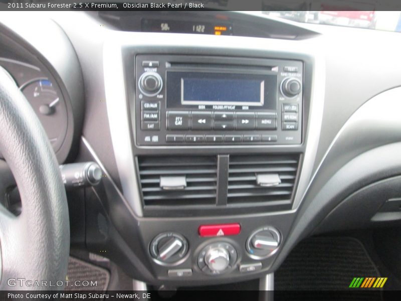Obsidian Black Pearl / Black 2011 Subaru Forester 2.5 X Premium