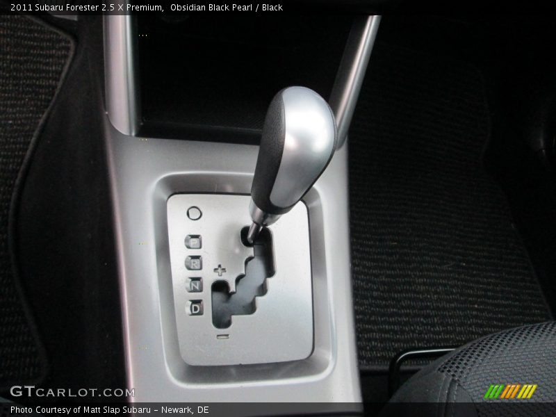 Obsidian Black Pearl / Black 2011 Subaru Forester 2.5 X Premium