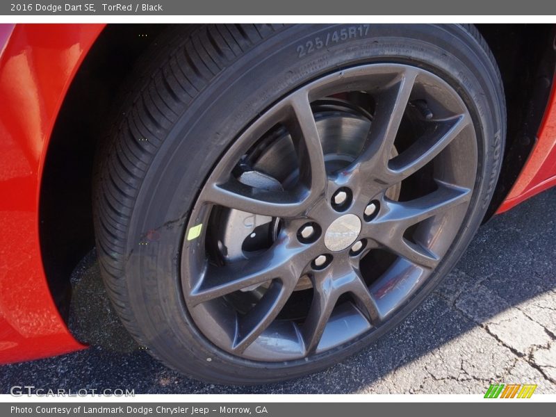 TorRed / Black 2016 Dodge Dart SE