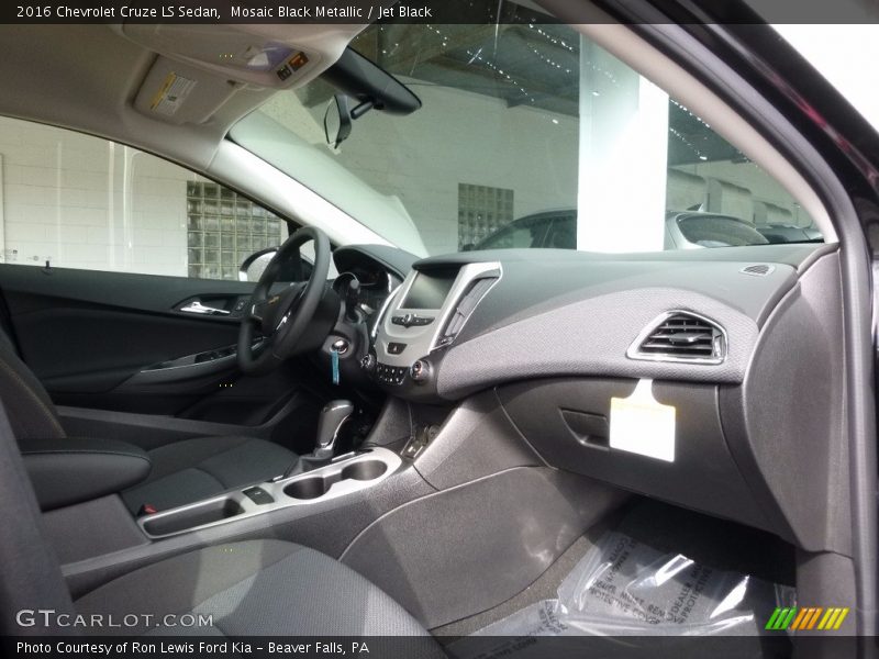 Mosaic Black Metallic / Jet Black 2016 Chevrolet Cruze LS Sedan