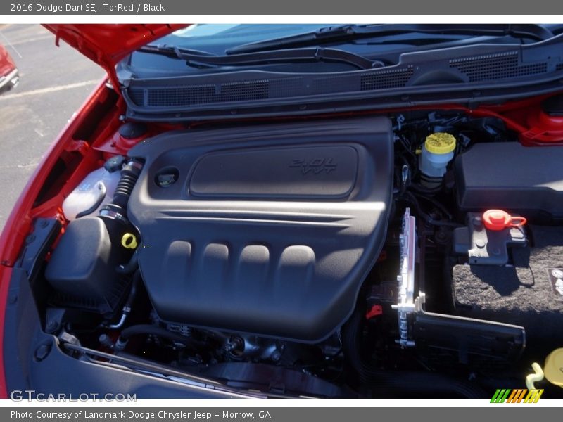 TorRed / Black 2016 Dodge Dart SE