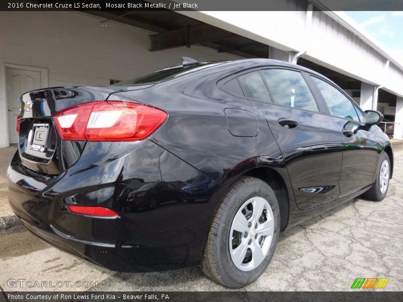 Mosaic Black Metallic / Jet Black 2016 Chevrolet Cruze LS Sedan