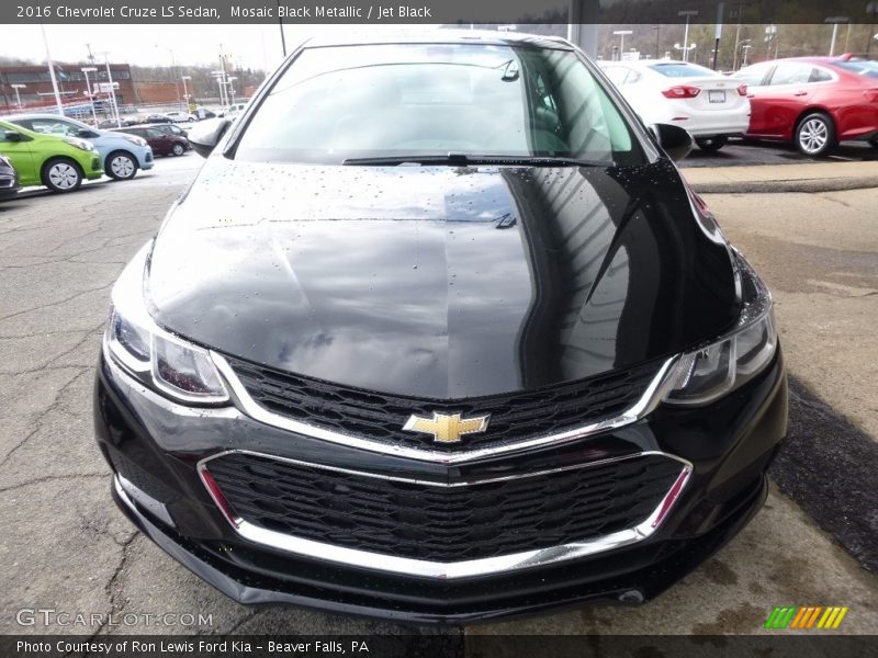 Mosaic Black Metallic / Jet Black 2016 Chevrolet Cruze LS Sedan