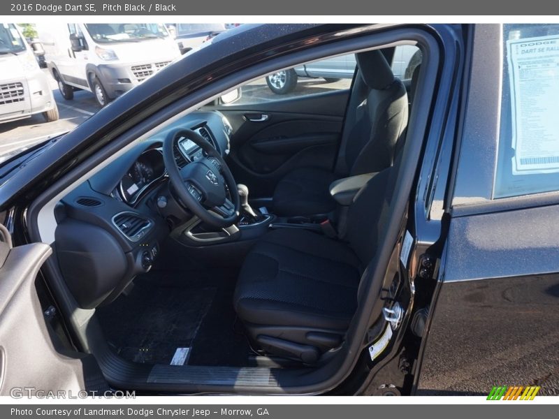 Pitch Black / Black 2016 Dodge Dart SE