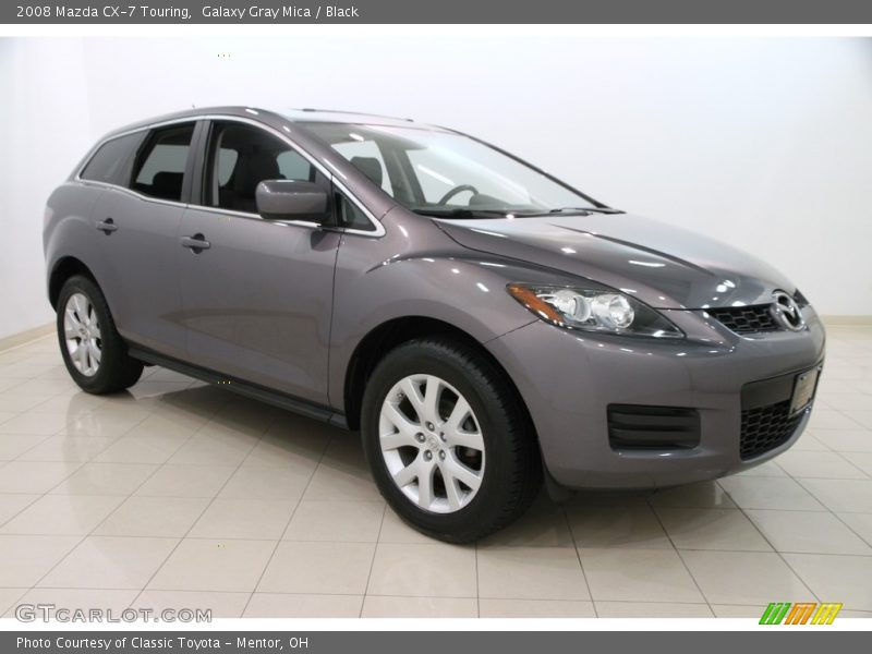 Galaxy Gray Mica / Black 2008 Mazda CX-7 Touring