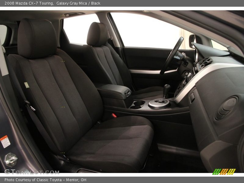 Galaxy Gray Mica / Black 2008 Mazda CX-7 Touring