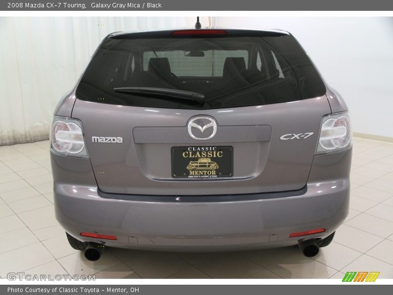 Galaxy Gray Mica / Black 2008 Mazda CX-7 Touring