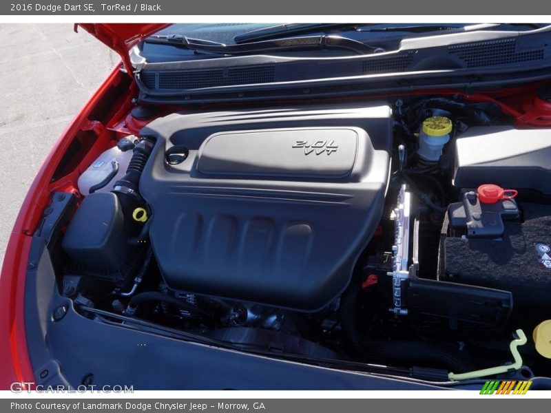 TorRed / Black 2016 Dodge Dart SE