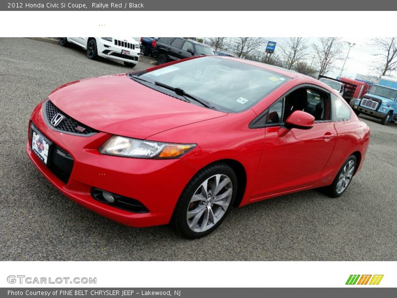 Rallye Red / Black 2012 Honda Civic Si Coupe