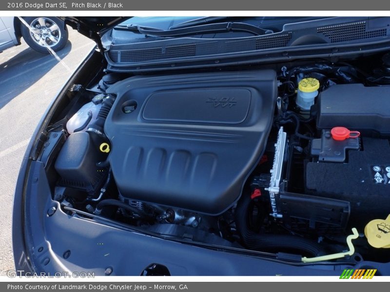 Pitch Black / Black 2016 Dodge Dart SE