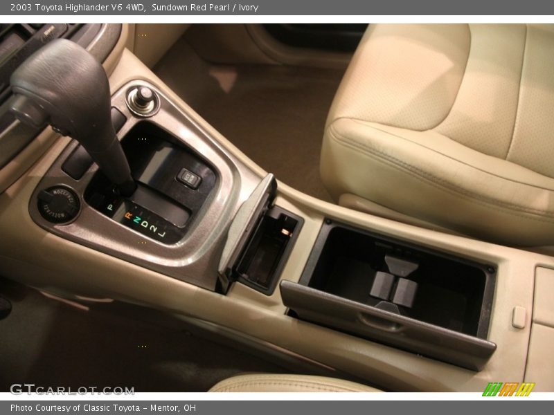 Sundown Red Pearl / Ivory 2003 Toyota Highlander V6 4WD