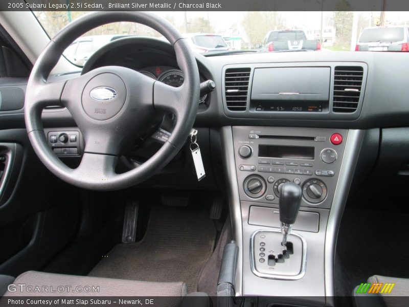 Brilliant Silver Metallic / Charcoal Black 2005 Subaru Legacy 2.5i Sedan