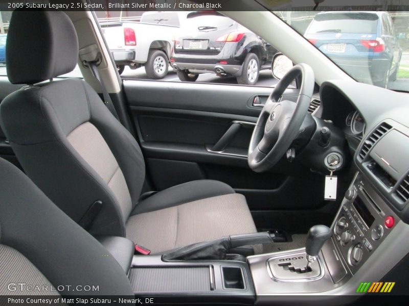 Brilliant Silver Metallic / Charcoal Black 2005 Subaru Legacy 2.5i Sedan