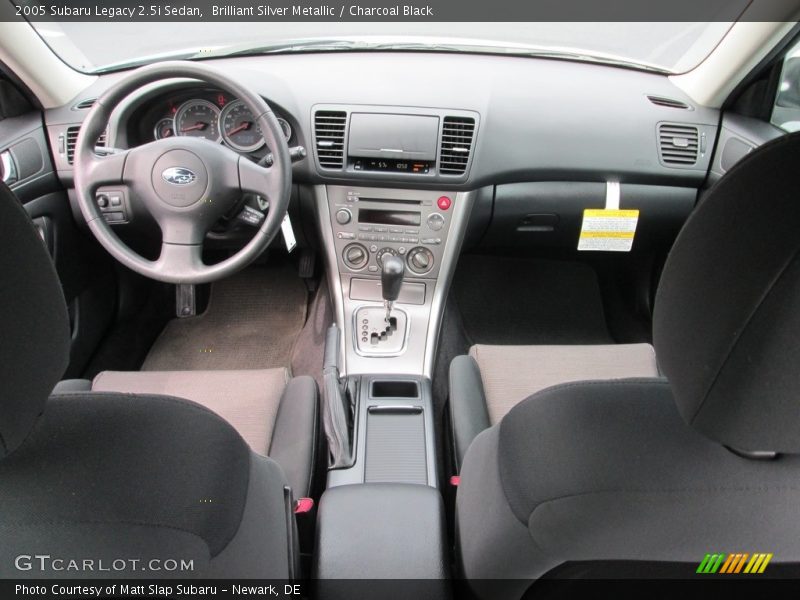 Brilliant Silver Metallic / Charcoal Black 2005 Subaru Legacy 2.5i Sedan