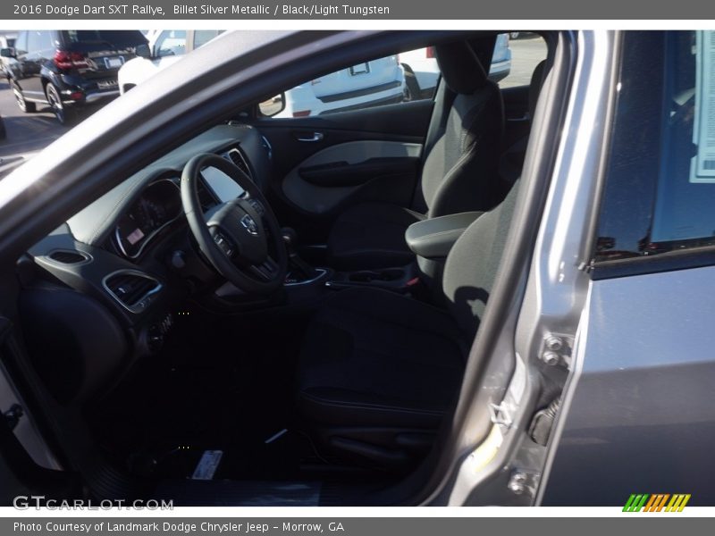 Billet Silver Metallic / Black/Light Tungsten 2016 Dodge Dart SXT Rallye