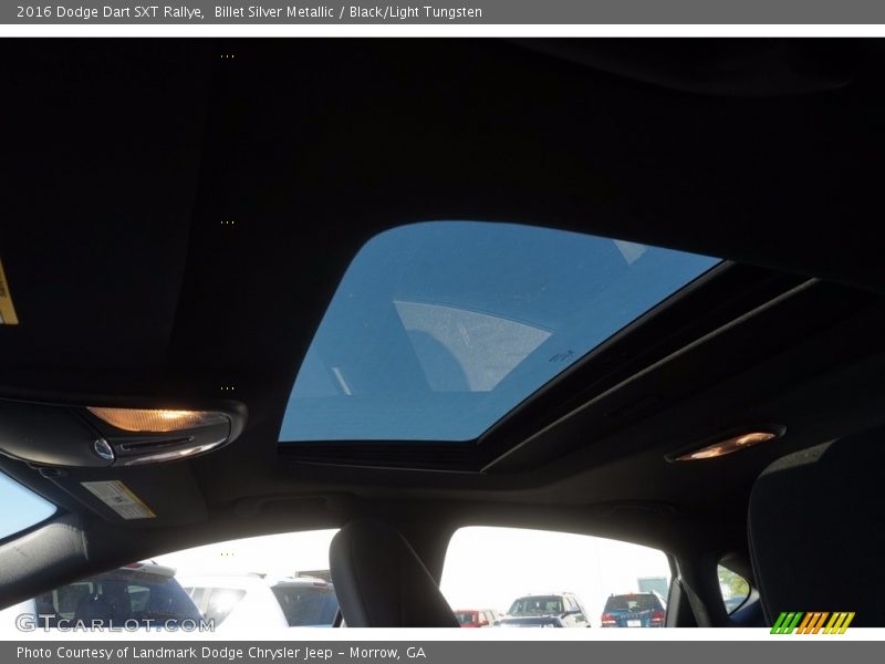 Billet Silver Metallic / Black/Light Tungsten 2016 Dodge Dart SXT Rallye