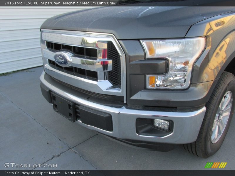 Magnetic / Medium Earth Gray 2016 Ford F150 XLT SuperCrew