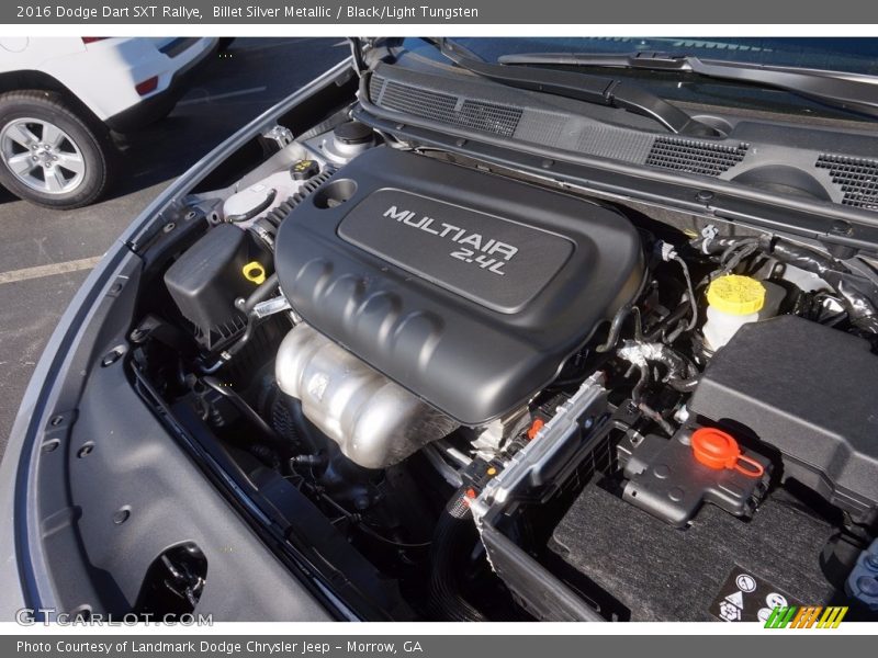 Billet Silver Metallic / Black/Light Tungsten 2016 Dodge Dart SXT Rallye