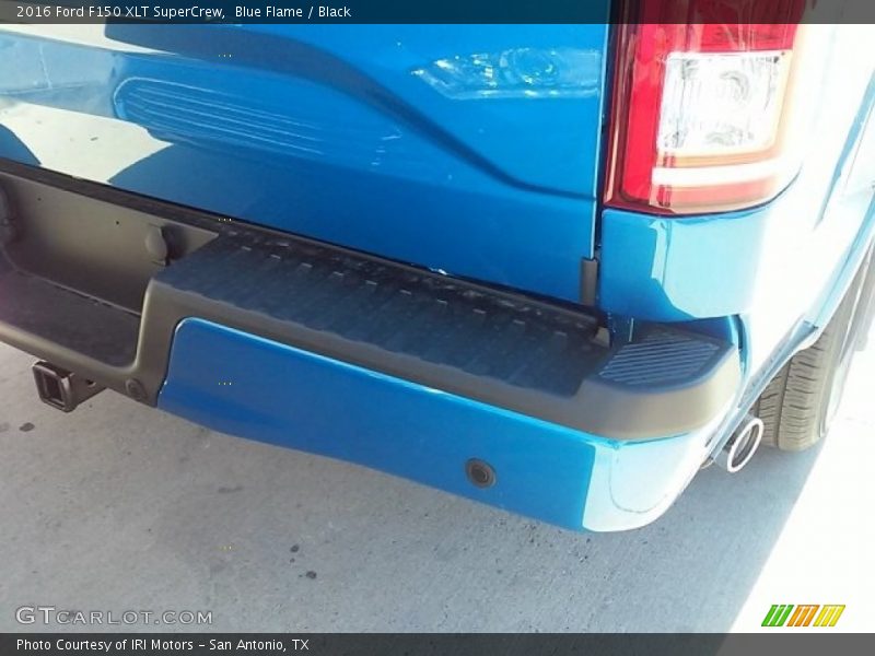 Blue Flame / Black 2016 Ford F150 XLT SuperCrew
