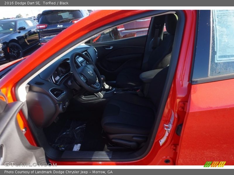 TorRed / Black 2016 Dodge Dart SE