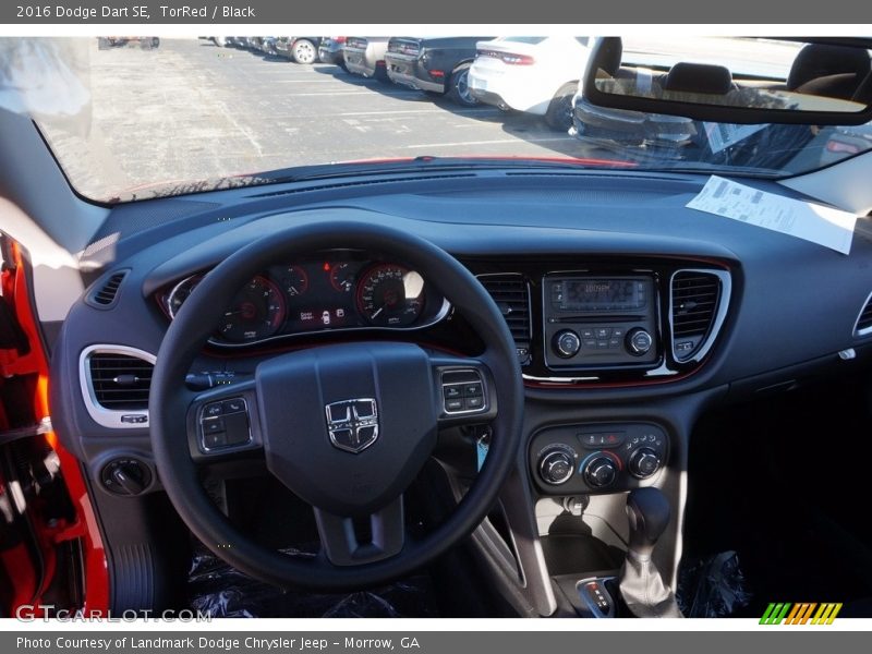 TorRed / Black 2016 Dodge Dart SE