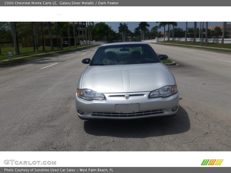 Galaxy Silver Metallic / Dark Pewter 2000 Chevrolet Monte Carlo LS