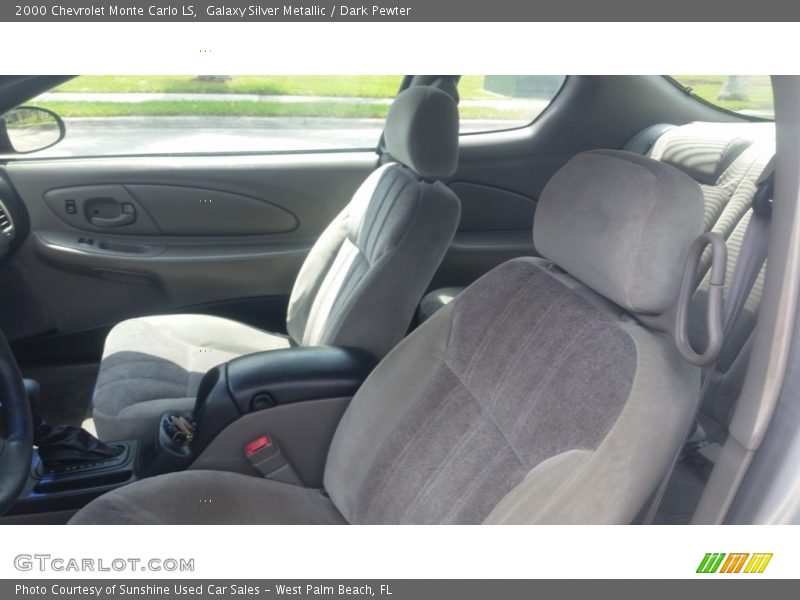 Galaxy Silver Metallic / Dark Pewter 2000 Chevrolet Monte Carlo LS