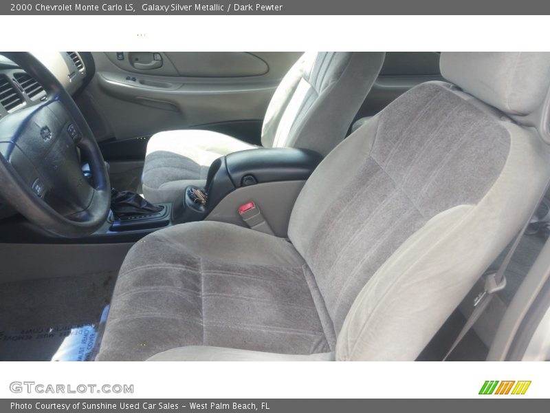 Galaxy Silver Metallic / Dark Pewter 2000 Chevrolet Monte Carlo LS