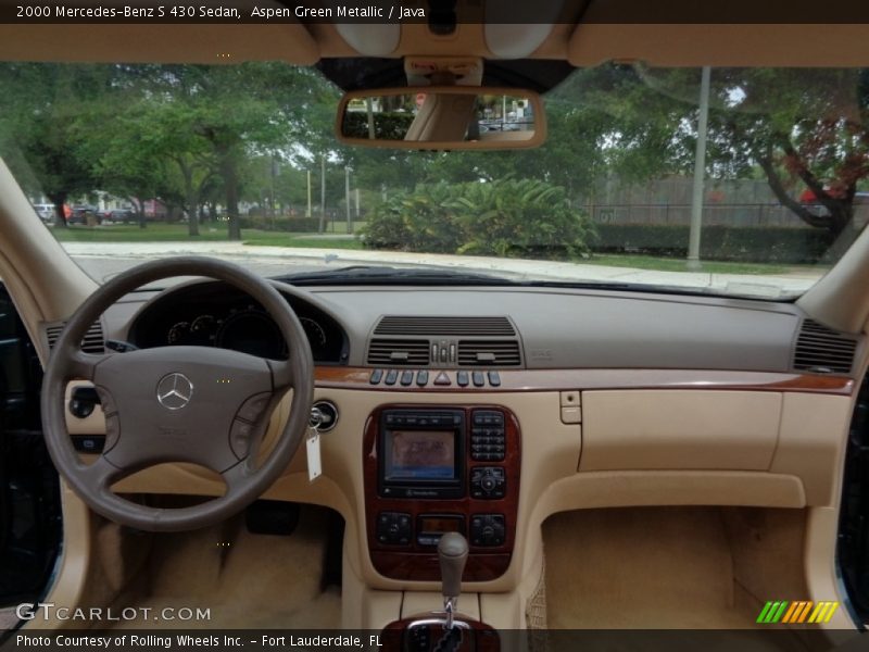 Dashboard of 2000 S 430 Sedan
