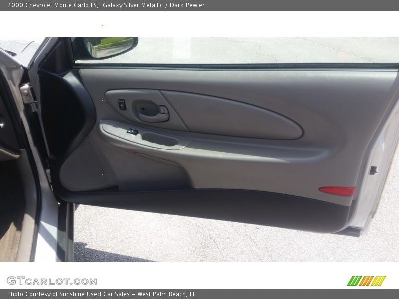 Galaxy Silver Metallic / Dark Pewter 2000 Chevrolet Monte Carlo LS