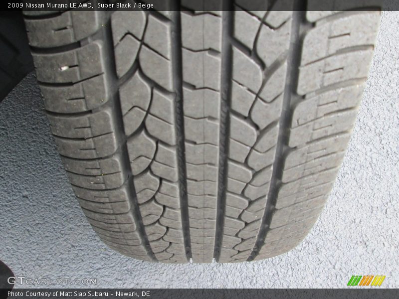 Super Black / Beige 2009 Nissan Murano LE AWD