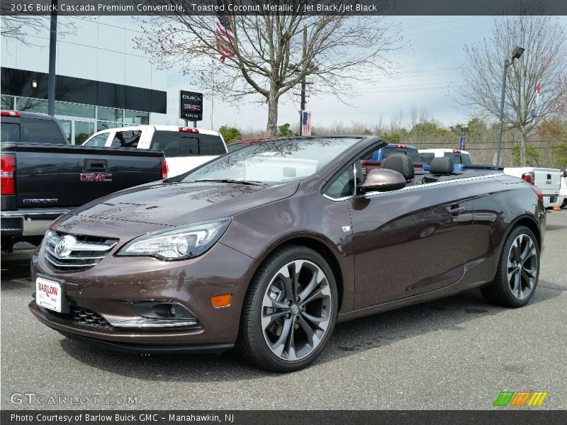 Toasted Coconut Metallic / Jet Black/Jet Black 2016 Buick Cascada Premium Convertible