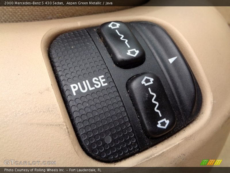 Aspen Green Metallic / Java 2000 Mercedes-Benz S 430 Sedan