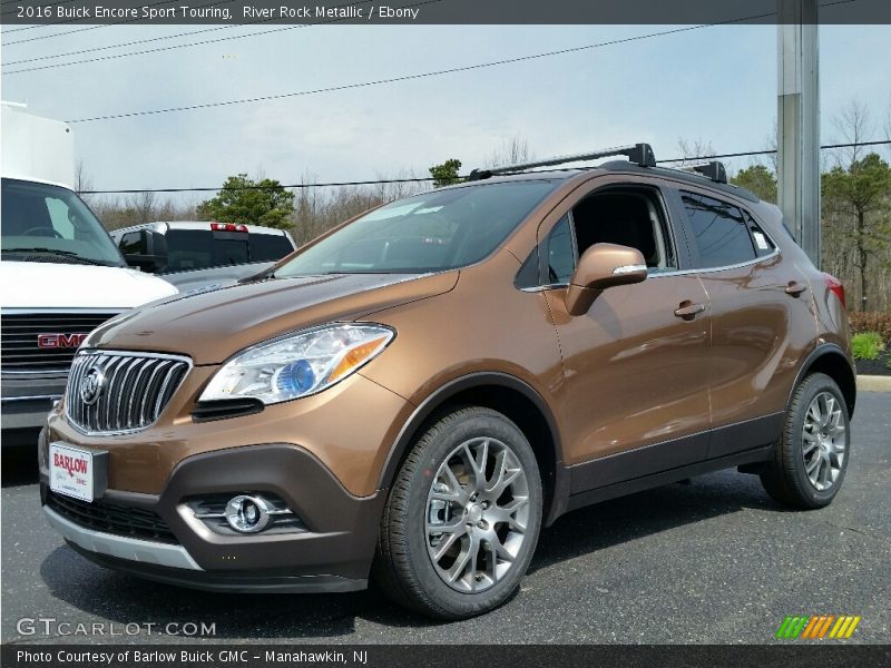 River Rock Metallic / Ebony 2016 Buick Encore Sport Touring