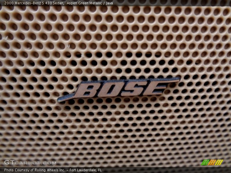 Aspen Green Metallic / Java 2000 Mercedes-Benz S 430 Sedan