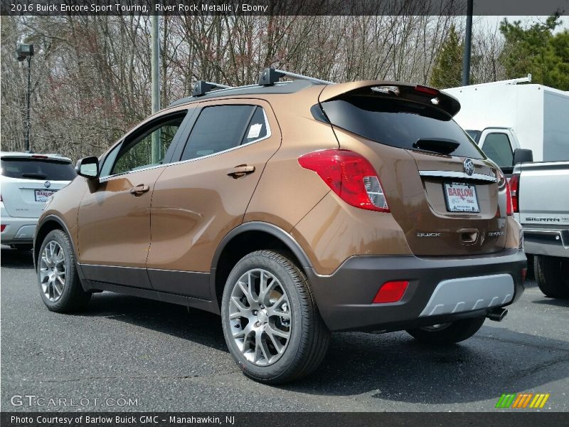River Rock Metallic / Ebony 2016 Buick Encore Sport Touring