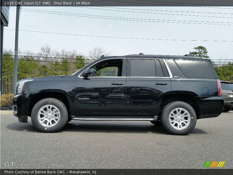 Onyx Black / Jet Black 2016 GMC Yukon SLT 4WD