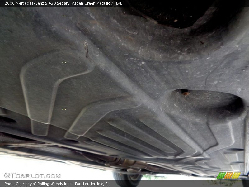 Aspen Green Metallic / Java 2000 Mercedes-Benz S 430 Sedan