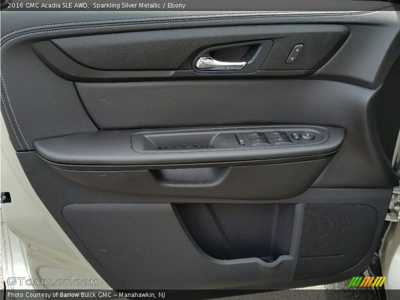 Sparkling Silver Metallic / Ebony 2016 GMC Acadia SLE AWD