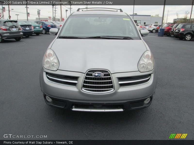 Titanium Silver Metallic / Gray 2006 Subaru B9 Tribeca Limited 7 Passenger