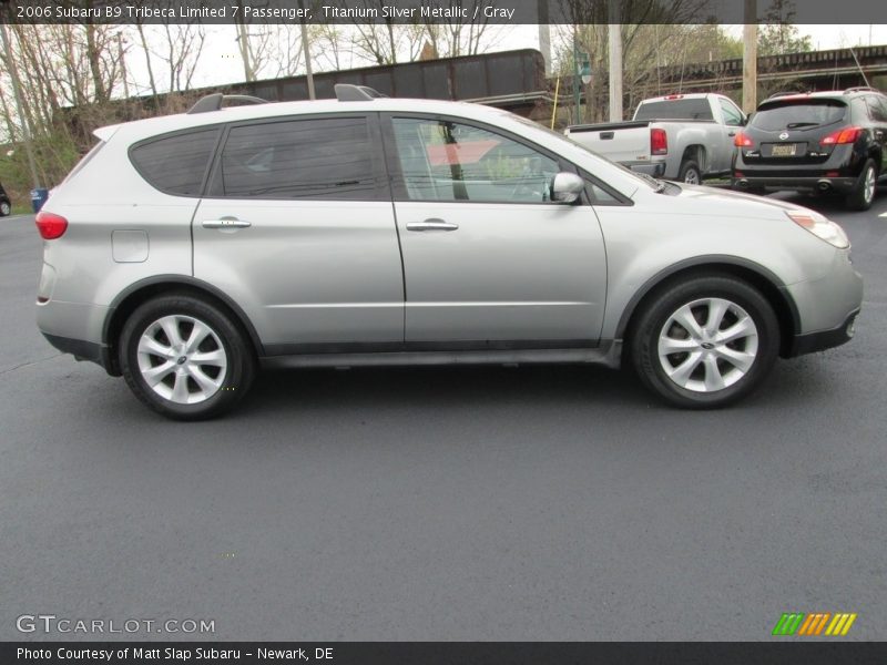 Titanium Silver Metallic / Gray 2006 Subaru B9 Tribeca Limited 7 Passenger
