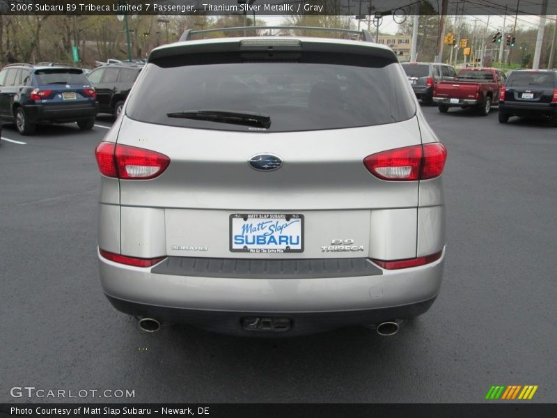 Titanium Silver Metallic / Gray 2006 Subaru B9 Tribeca Limited 7 Passenger